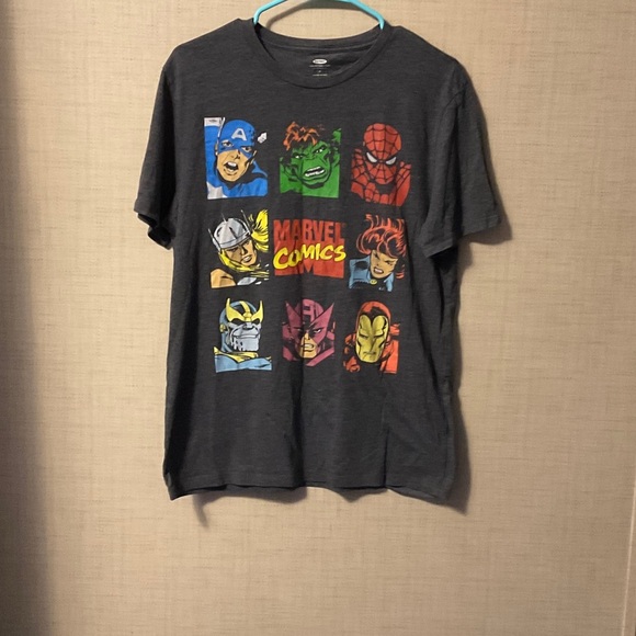 Old Navy Marvel Comics Graphic Tee - Dark Gray - Picture 1 of 3